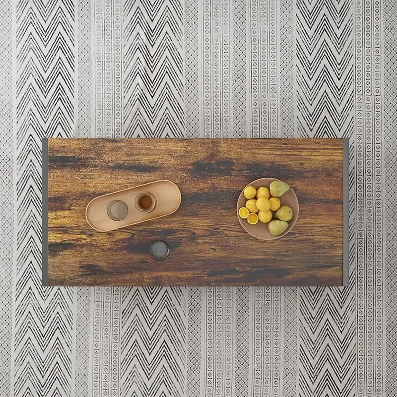 MESA DE CENTRO CON FORMA DE NUBE 110X50X45CM - 4