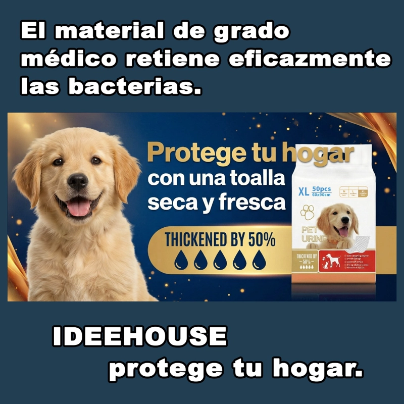 100 PAÑALES SABANILLAS MASCOTAS PERROS 60X90 CM - 1