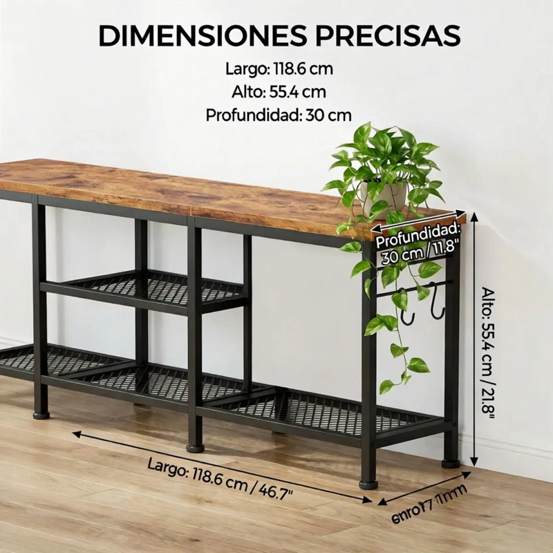 RACK TV METALICO HEAVY-DUTY ARRIMO INDUSTRIAL 118CM - 2
