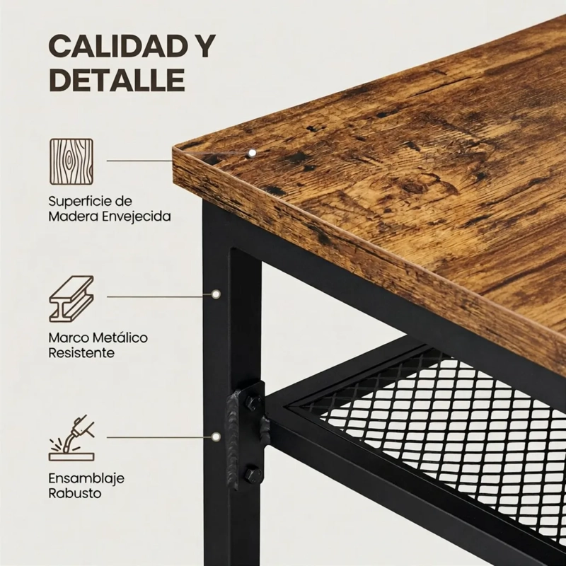 RACK TV METALICO HEAVY-DUTY ARRIMO INDUSTRIAL 118CM - 5