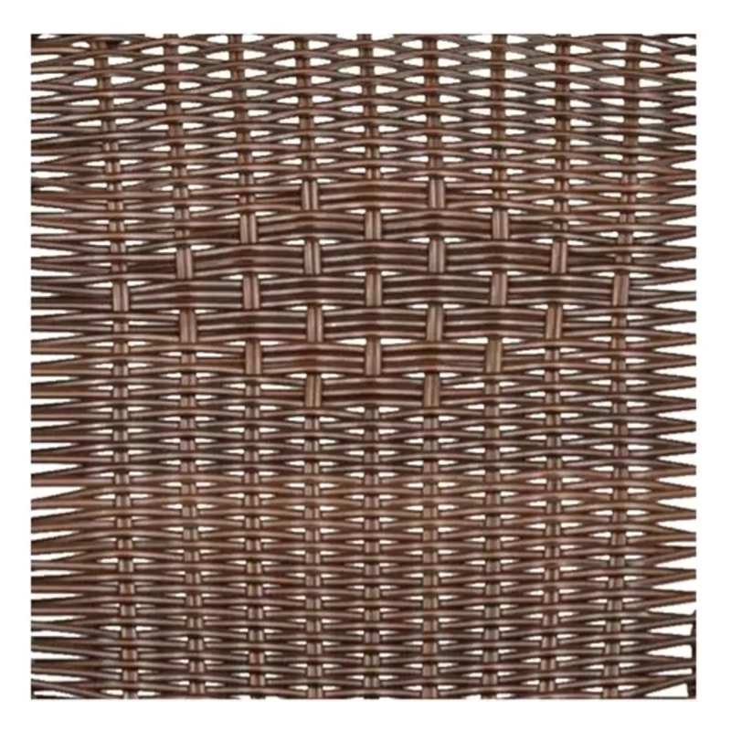 JUEGO TERRAZA COMEDOR CON 4 SILLAS RATAN CAFE OSCURO - 4
