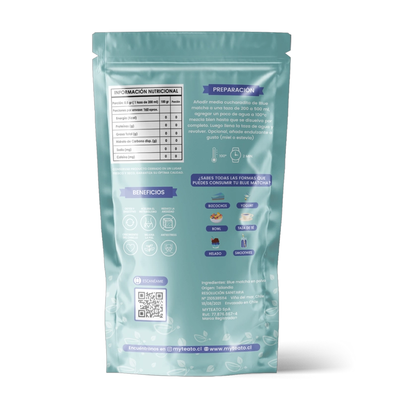 INFUSIONES MYTEATO BLUE MATCHA - 2