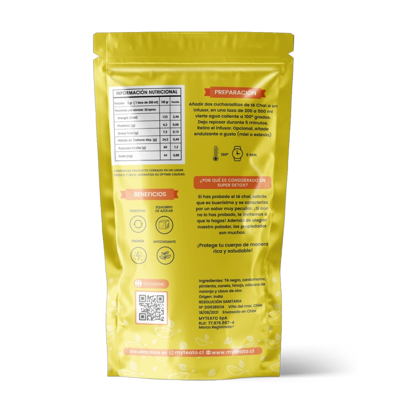 INFUSION TE MYTEATO CHAI - 2