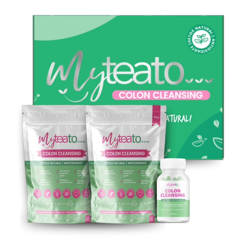 INFUSIONES MYTEATO PLAN DETOX 30 DIAS COLON CLEANSING - 1