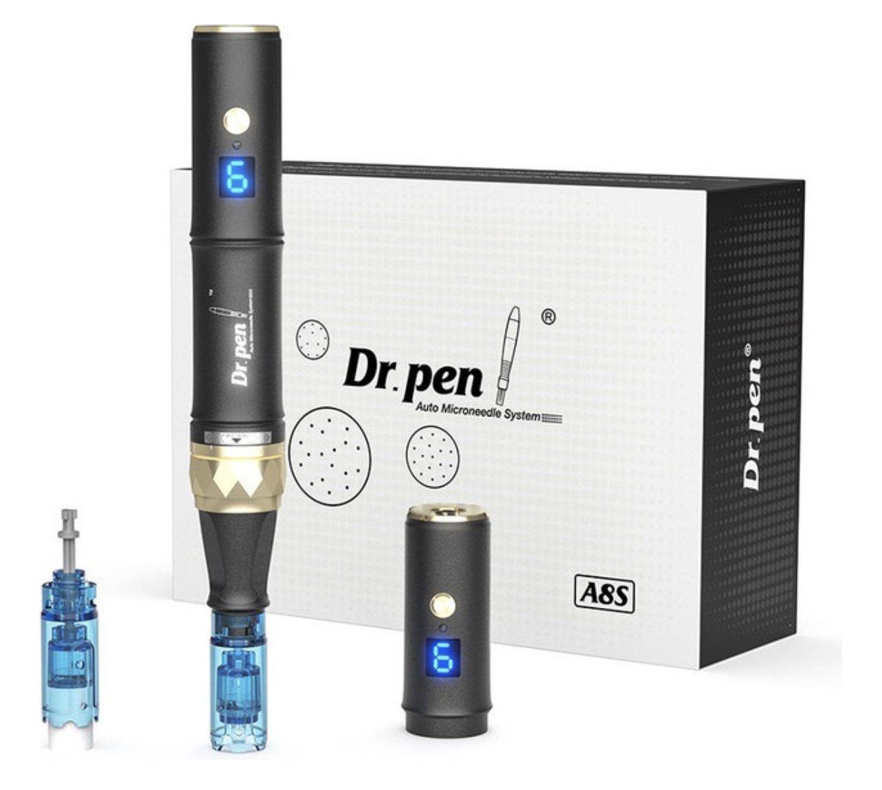 DR. PEN A8S INALÁMBRICO. DERMAPEN. CARTUCHOS INCLUIDOS - 1