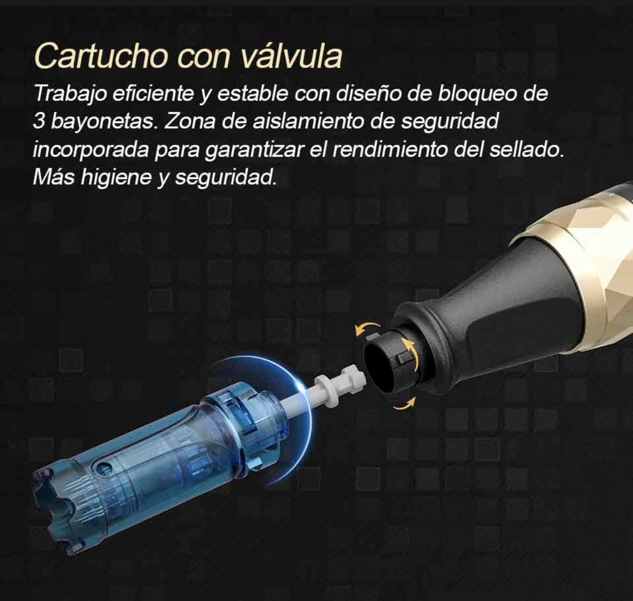 DR. PEN A8S INALÁMBRICO. DERMAPEN. CARTUCHOS INCLUIDOS - 2