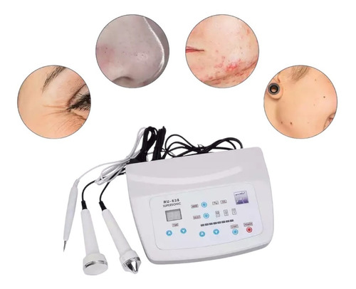 ULTRASONIDO PROFESIONAL 3 EN 1 CORPORAL Y FACIAL 1 A 3 MHZ - COLOR_80: BLANCO