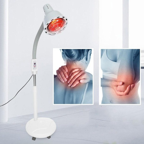 LAMPARA INFRARROJA 275W POTENCIA REGULABLE FLEXIBLE C/RUEDAS - COLOR_80: BLANCO
