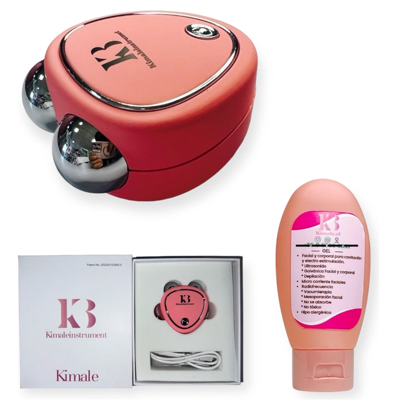 MÁQUINA DE ESTIRAMIENTO FACIAL CON MICROCORRIENTE USB - COLOR_80: ROSADO