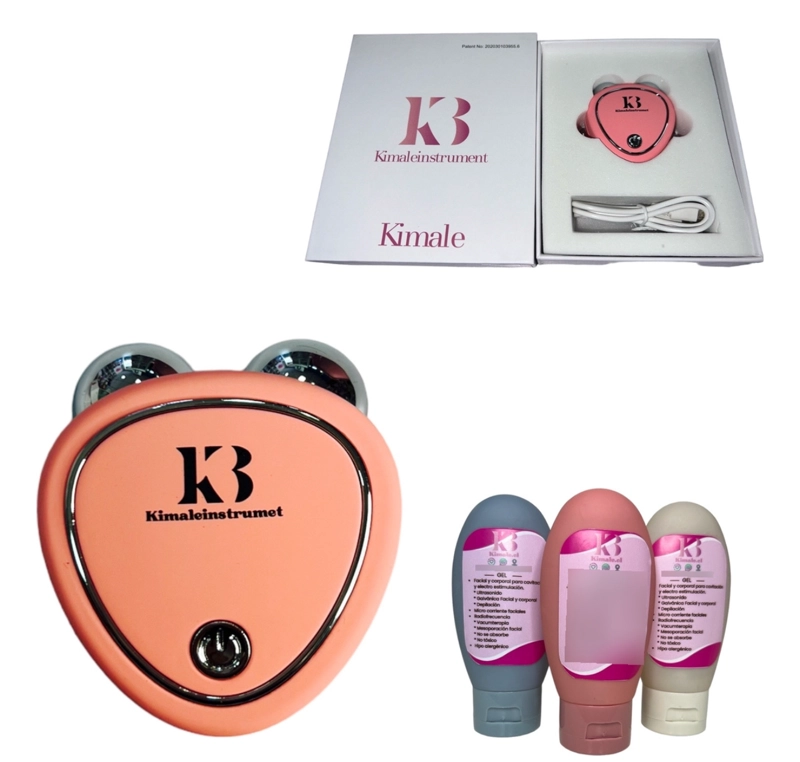 MÁQUINA DE ESTIRAMIENTO FACIAL CON MICROCORRIENTE USB - COLOR_80: ROSADO