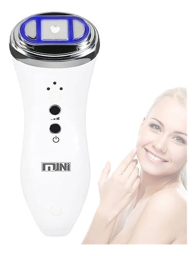 MINI HIFU FACIAL MAQUINA DE RADIOFRECUENCIA PORTATIL - COLOR_80: BLANCO