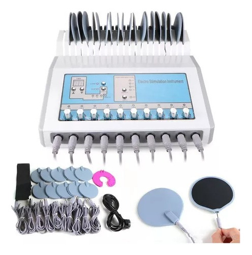 ELECTROESTIMULADOR ONDAS RUSAS ,INFRARROJOS, ADELGAZAR,MUSCU - COLOR_80: BLANCO