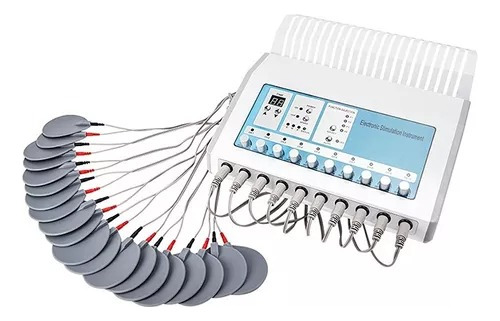 ELECTROESTIMULADOR ONDAS RUSAS ,INFRARROJOS, ADELGAZAR,MUSCU - COLOR_80: BLANCO