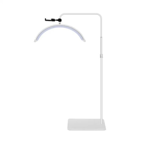 LAMPARA MEDIA LUNA BRILLOS ,CON CONTROL Y SOPORTE DE CELULAR - 5