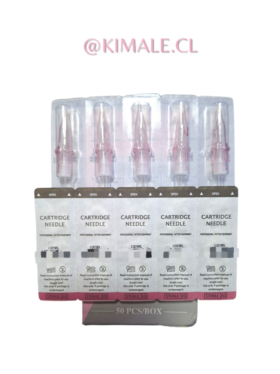 50 UNIDADES DE AGUJAS PARA DERMOGRAFO P90 MODELO 9RS - 3