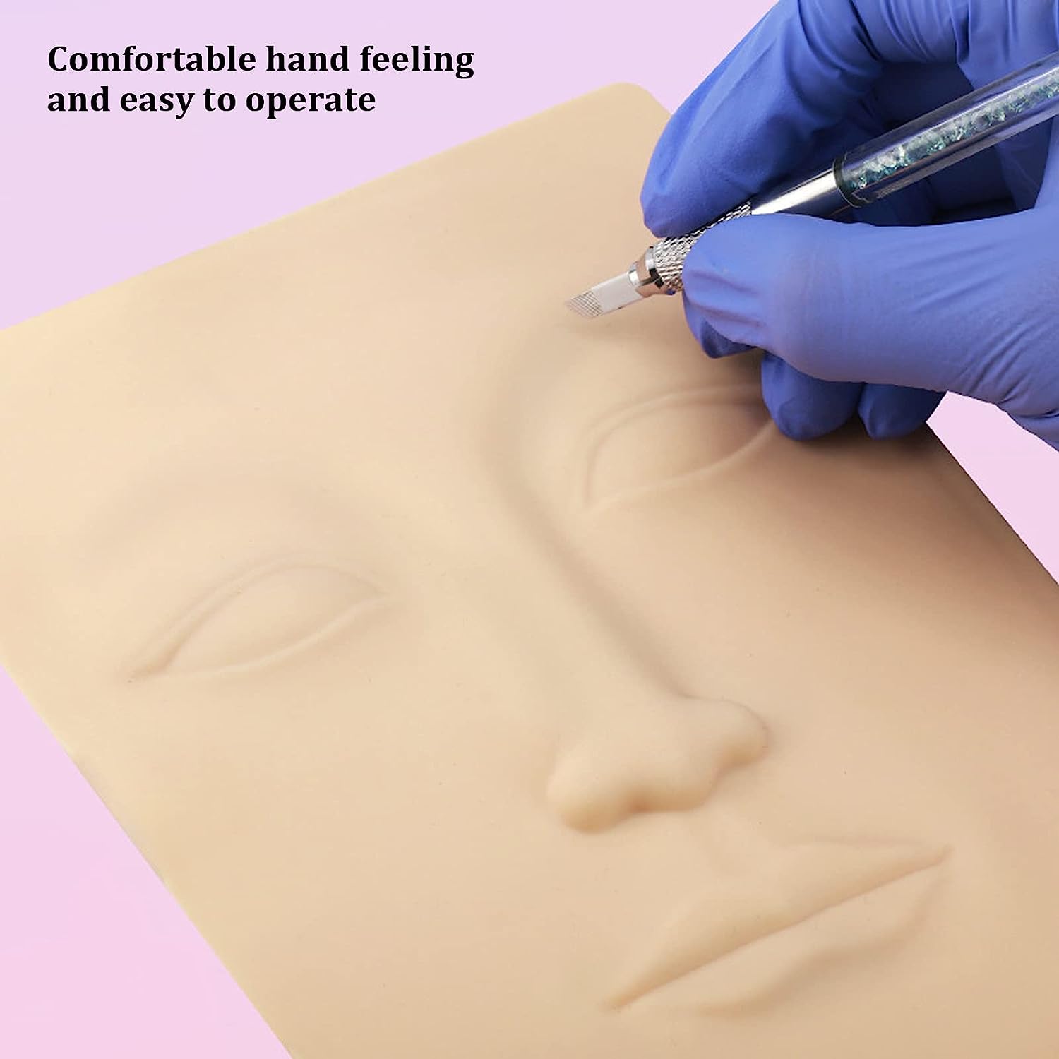 PIEL SINTETICA PARA PRACTICA DE MICROBLADINGTATUAJES CEJAS - 2