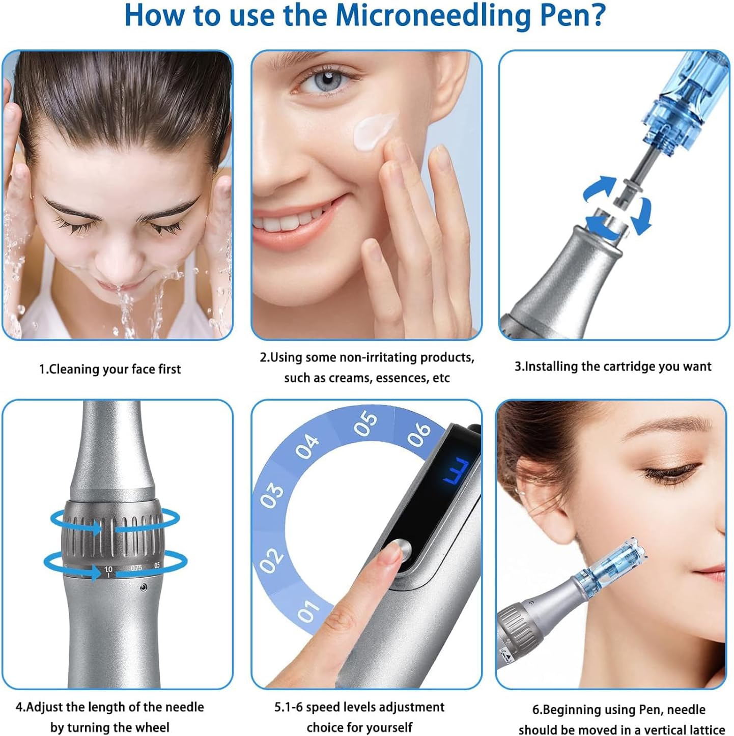 DERMAPEN DR PEN M8S 6 CARTUCHOS DE REGALO - 3