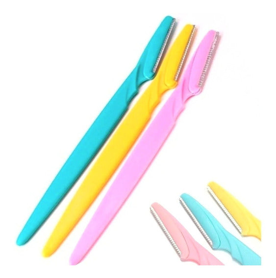 PACK DE 3 NAVAJAS DE AFEITAR PLEGABLES PARA CEJAS… - 2