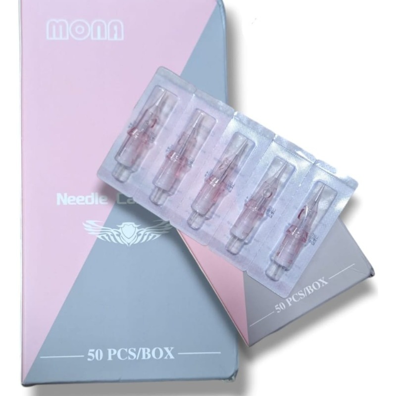 SET DE 50 UNIDADES DE CARTUCHOS DERMOGRAFO P90-3RL - 1