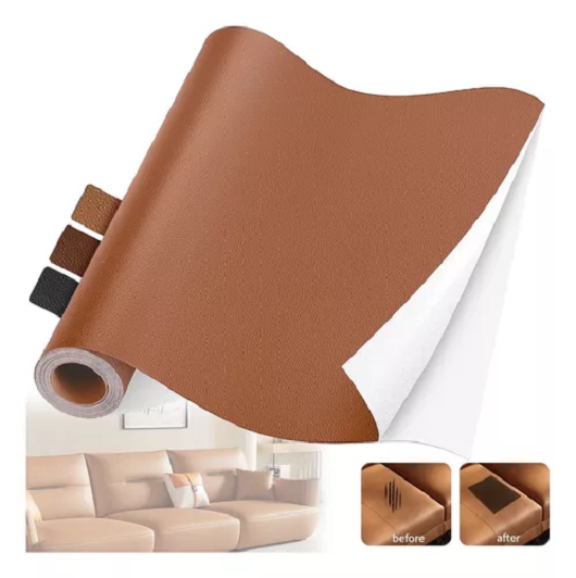 PARCHE ADHESIVO CUERO IMPERMEABLE 30X20 SOFÁS REPARACIÓNBROW - 5