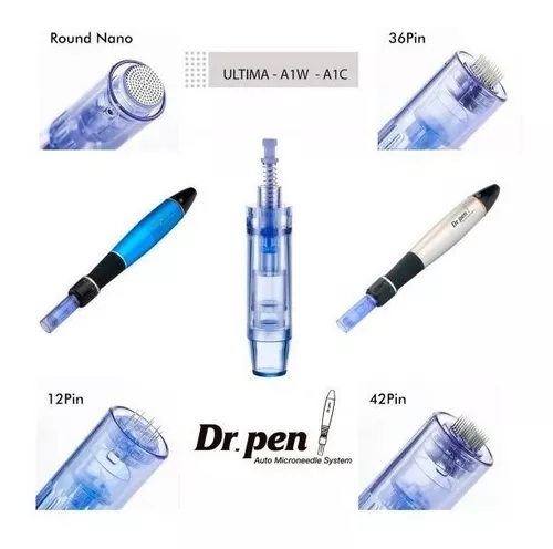 PACK 10 CARTUCHO DERMAPEN DR. PEN A1 NANO ROUND - 4