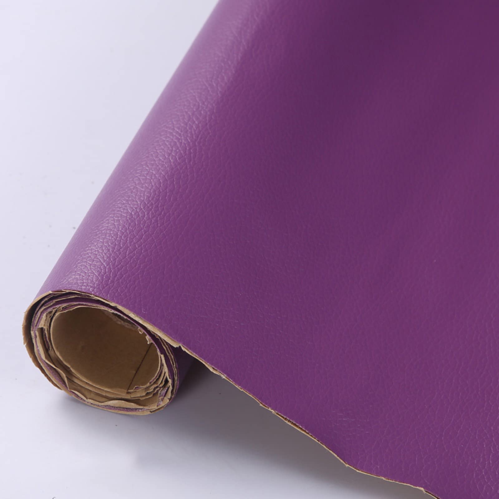 PARCHE ADHESIVO CUERO 30X20 SOFÁS REPARACIÓN MORADO - 7