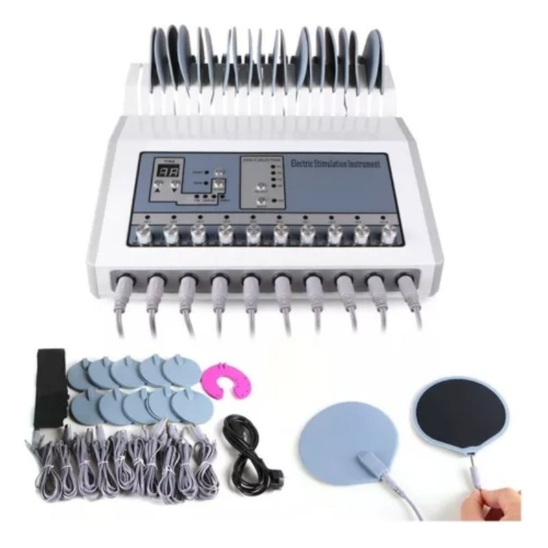 EQUIPO DE MASAJE PROFESIONAL CON ELECTRO ESTIMULADOR TENS - 1