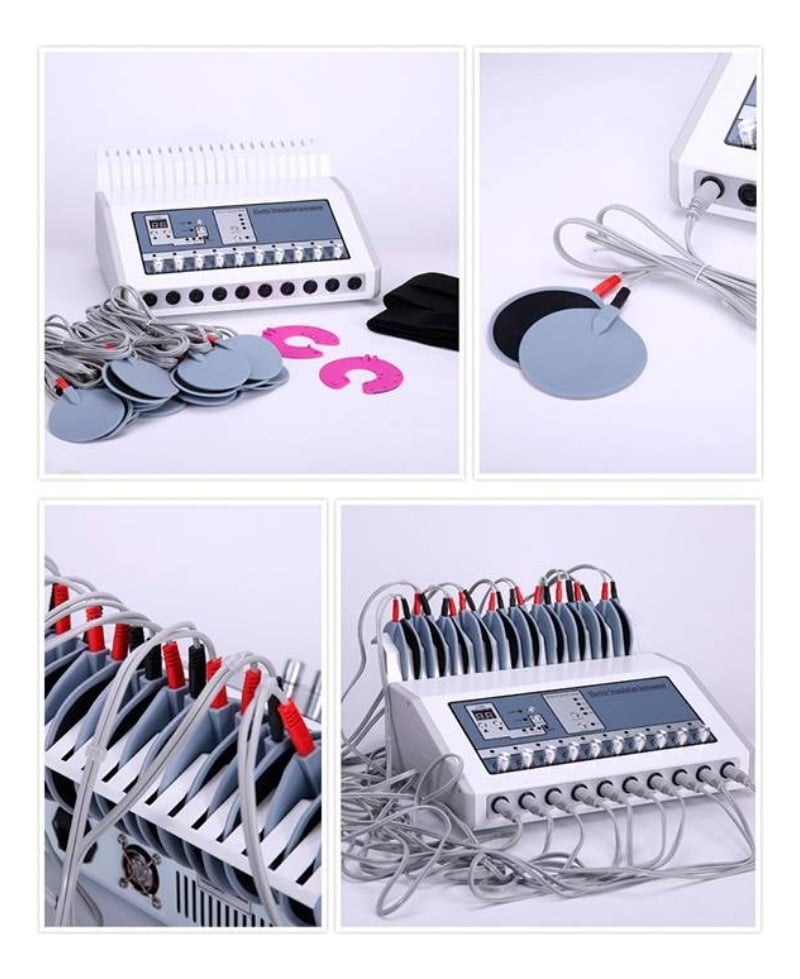 EQUIPO DE MASAJE PROFESIONAL CON ELECTRO ESTIMULADOR TENS - 6