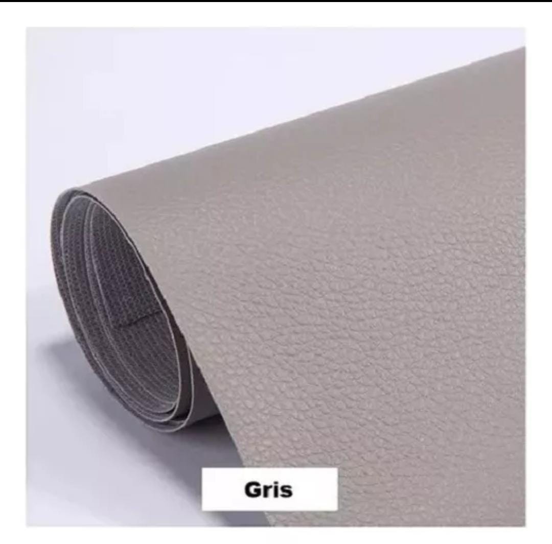 PARCHE 30X20 CM NYLON ADHESIVO REPARA PARKAS CARPA CHAQUETAS GRIS - 4