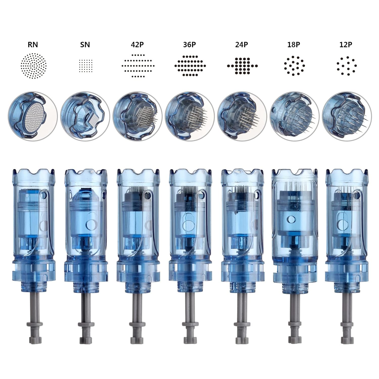 AGUJA REPUESTO DERMAPEN DRPEN A9 M8S PIN 12 PACK 10UND - 2