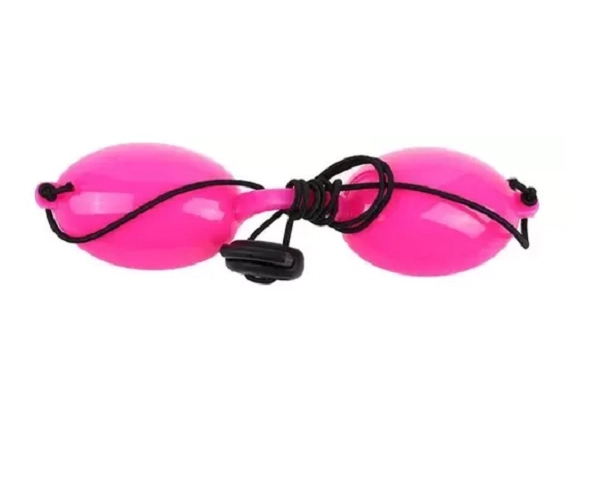 GAFAS DE PROTECCIÓN UV PARA DEPILADORA LASER IPL FOTOTERAPIA ROSA - 3