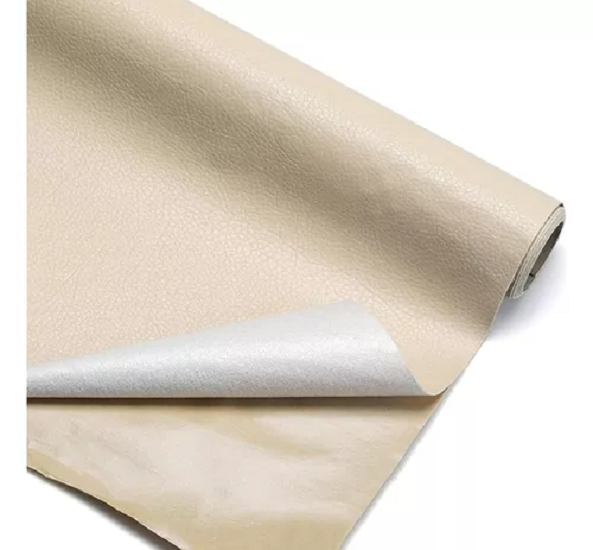 PARCHE 30X20 CM NYLON ADHESIVO REPARA CARPA CHAQUETAS BEIGE - 1
