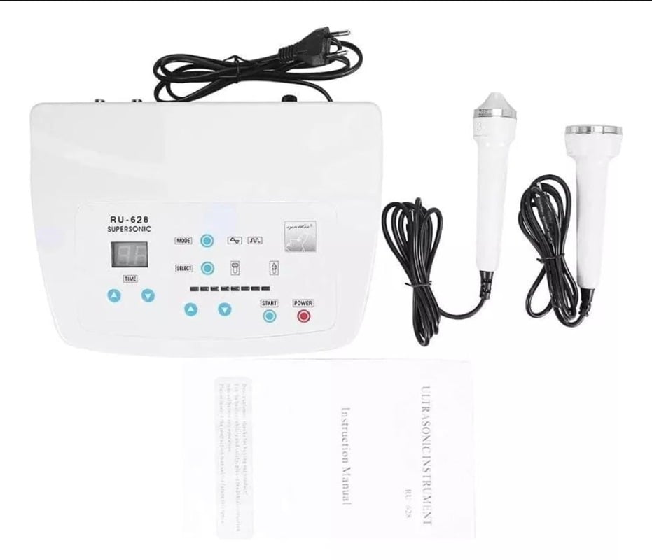 ULTRASONIDO PROFESIONAL 2 EN 1 CORPORAL Y FACIAL 1 A 3 MHZ - 7