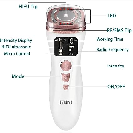 MINI HIFU MÁQUINA DE RADIOFRECUENCIA FACIAL RFLIFTING - 3