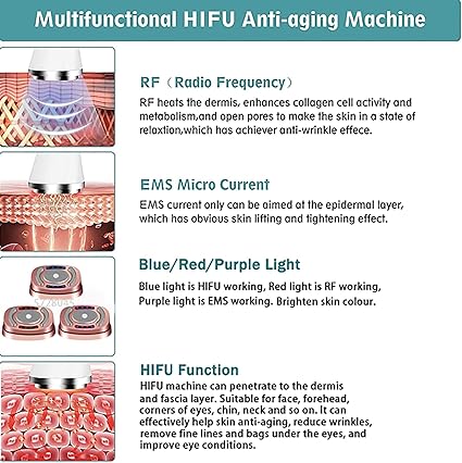 MINI HIFU MÁQUINA DE RADIOFRECUENCIA FACIAL RFLIFTING - 5