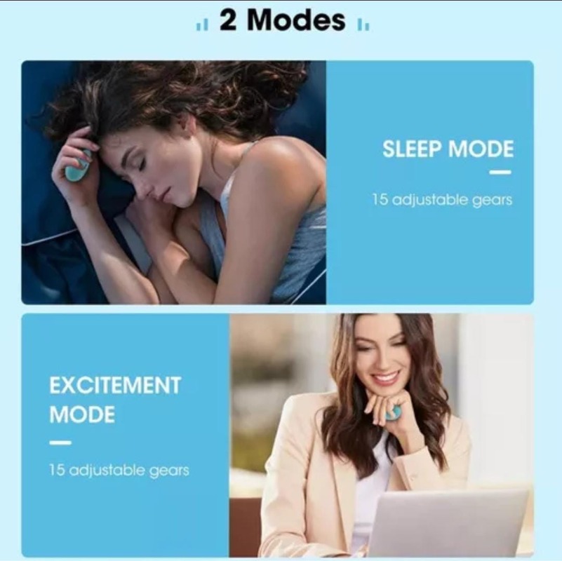 DISPOSITIVO PORTÁTIL INDUCE EL SUEÑO AYUDA A DORMIR ANSIEDAD - 3