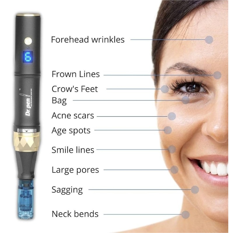 DR PEN A8S INALÁMBRICO DERMAPEN CARTUCHOS INCLUIDOS - 4