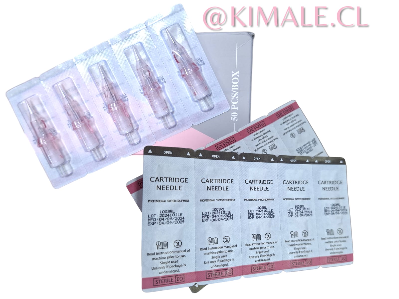 50 CARTUCHOS SET 11RL DERMOGRAFO P90 P300 - 4