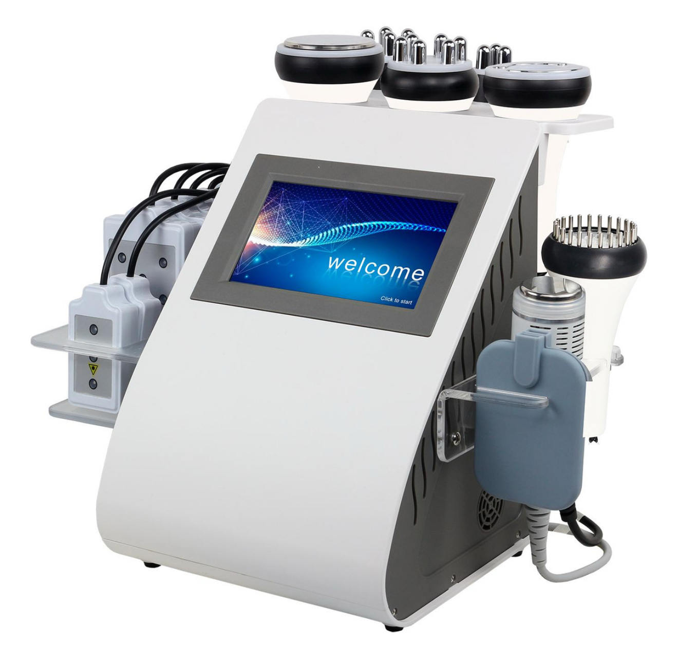 MAQUINA LIPOLASER 9 EN 1 CAVITACIÓN RADIOFRECUENCIA RF VACUM - 1