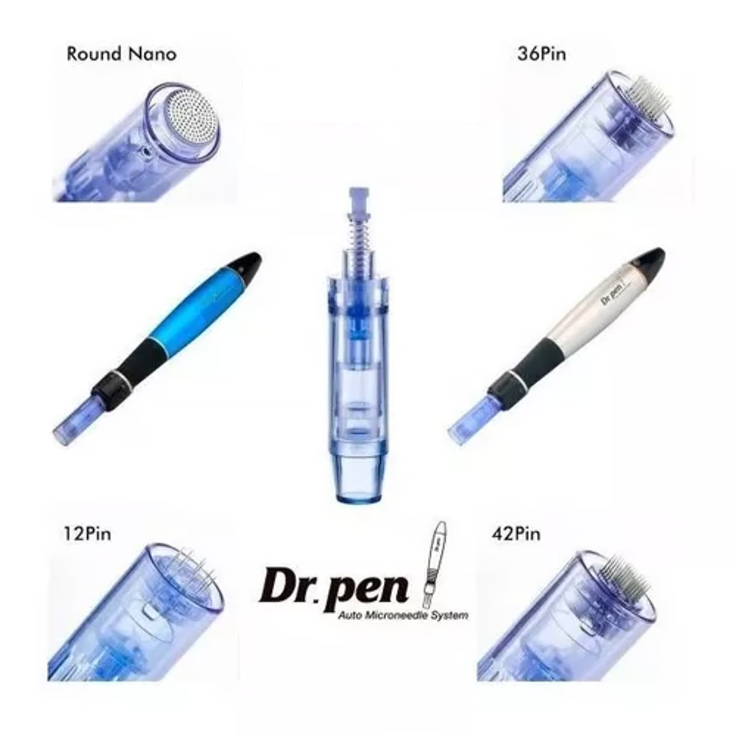 CARTUCHO DERMAPEN DR. PEN A1 Y A6 36 PINES PACK 10 - 5