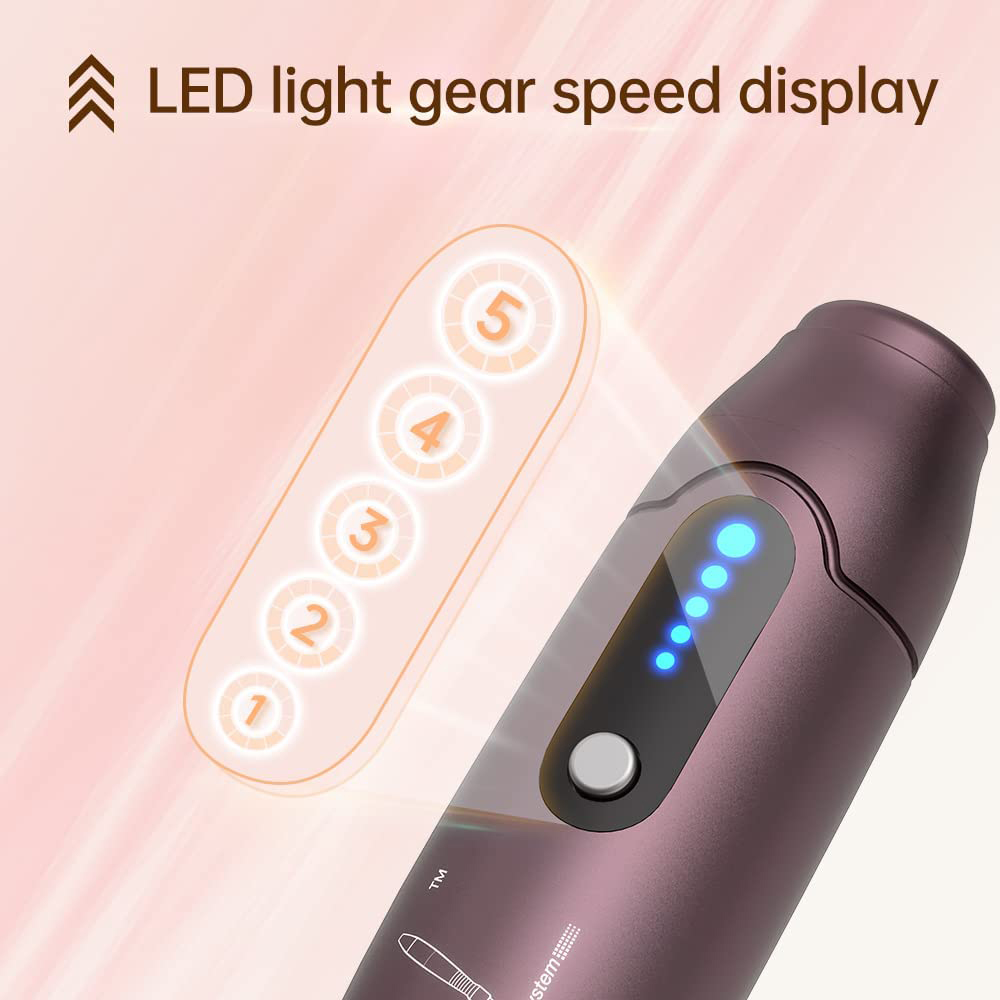 DERMAPEN DR PEN ORIGINAL A10 PANTALLA LED CARGADOR TIPO C - 5