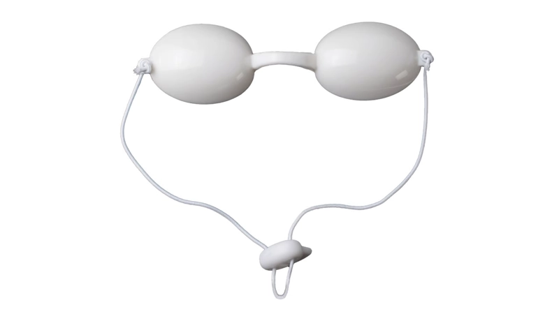 GAFAS DE PROTECCIÓN UV PARA DEPILADORA LASER IPL FOTOTERAPIA BLANCO - 1