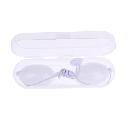 GAFAS DE PROTECCIÓN UV PARA DEPILADORA LASER IPL FOTOTERAPIA BLANCO - 4