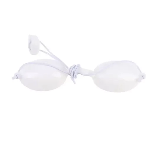 GAFAS DE PROTECCIÓN UV PARA DEPILADORA LASER IPL FOTOTERAPIA BLANCO - 5