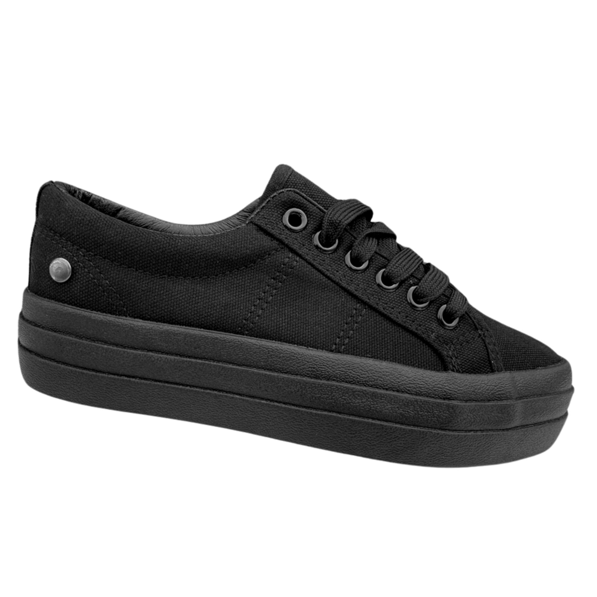 ZAPATILLAS MUJER BOTELI URBANAS NEGRO HANA BELLA MODA - 5
