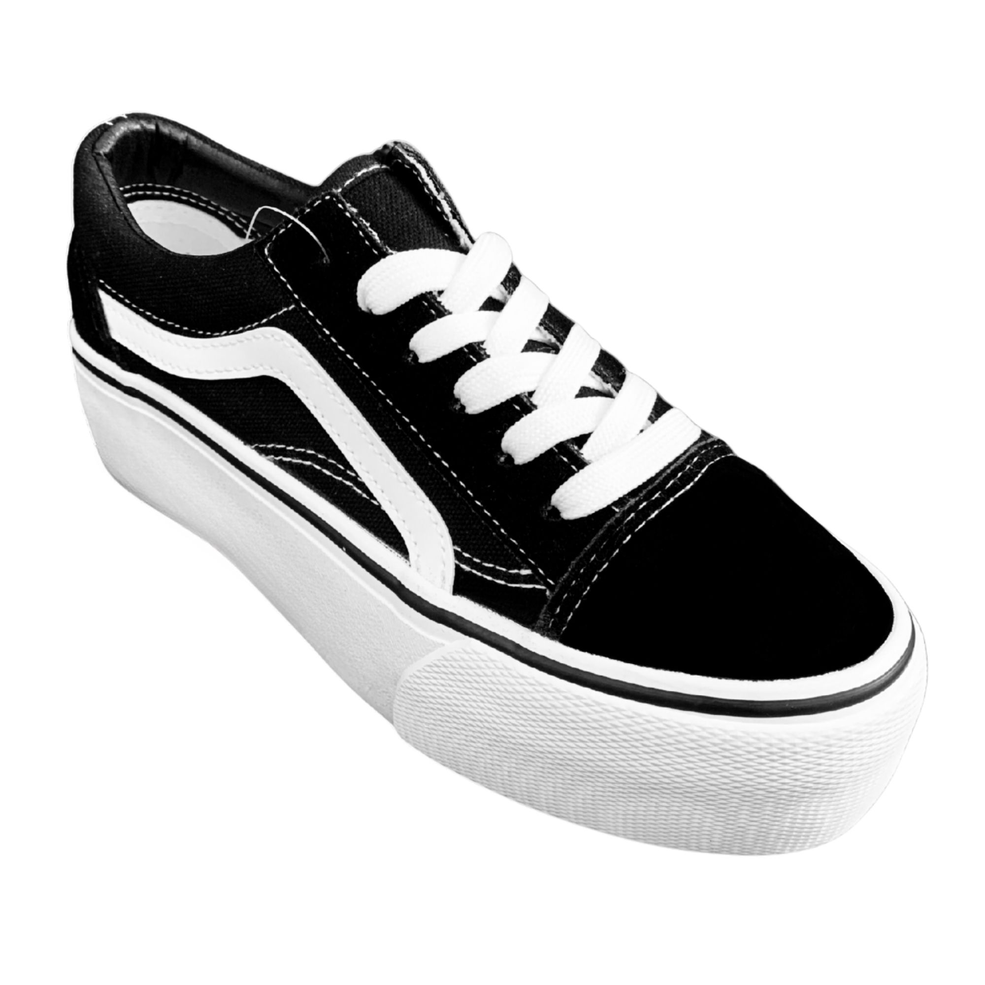 ZAPATILLAS MUJER BOTELI URBANAS NEGRO BELÉN BELLA MODA - 1