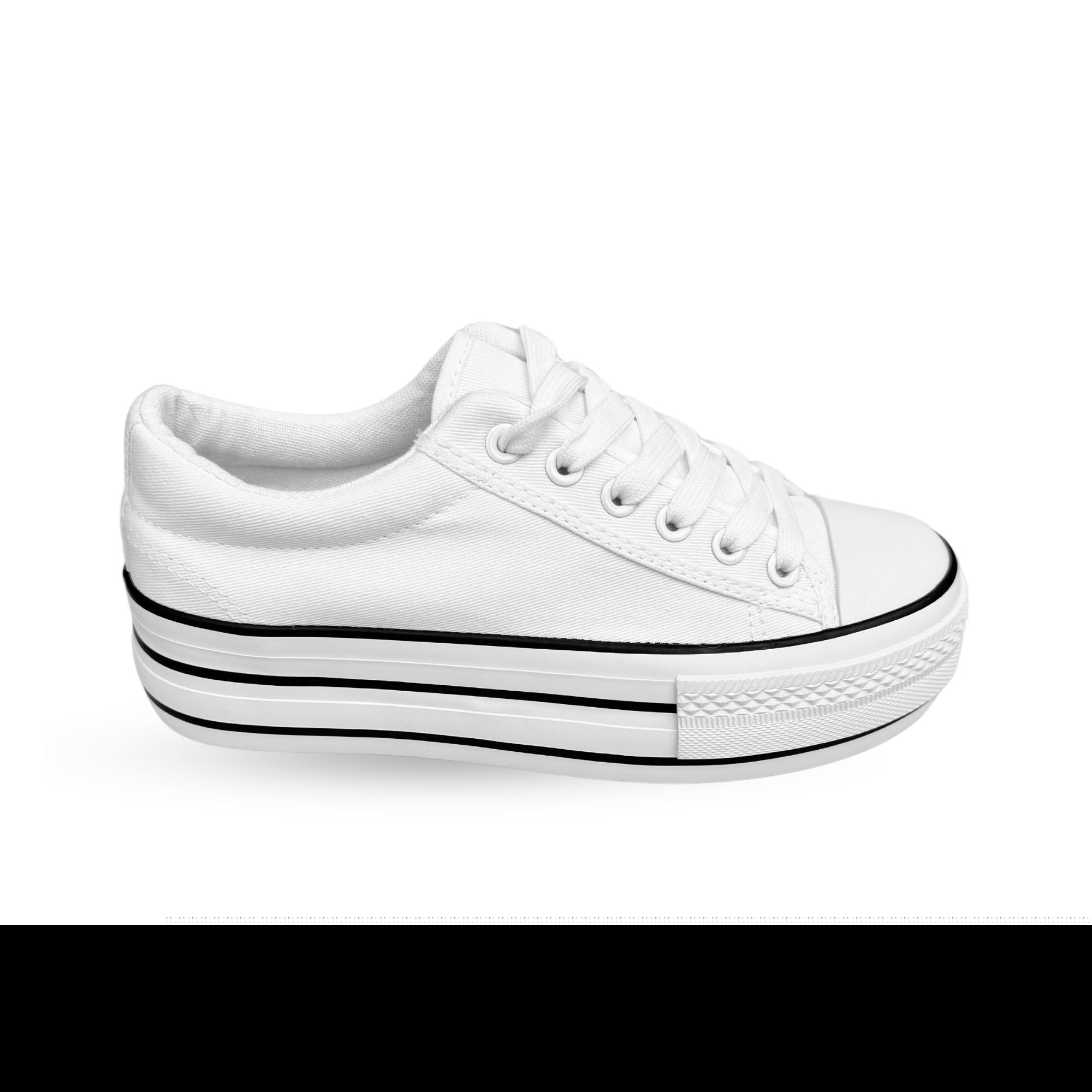 ZAPATILLA MUJER ARLET BLANCO BELLA MODA - 1