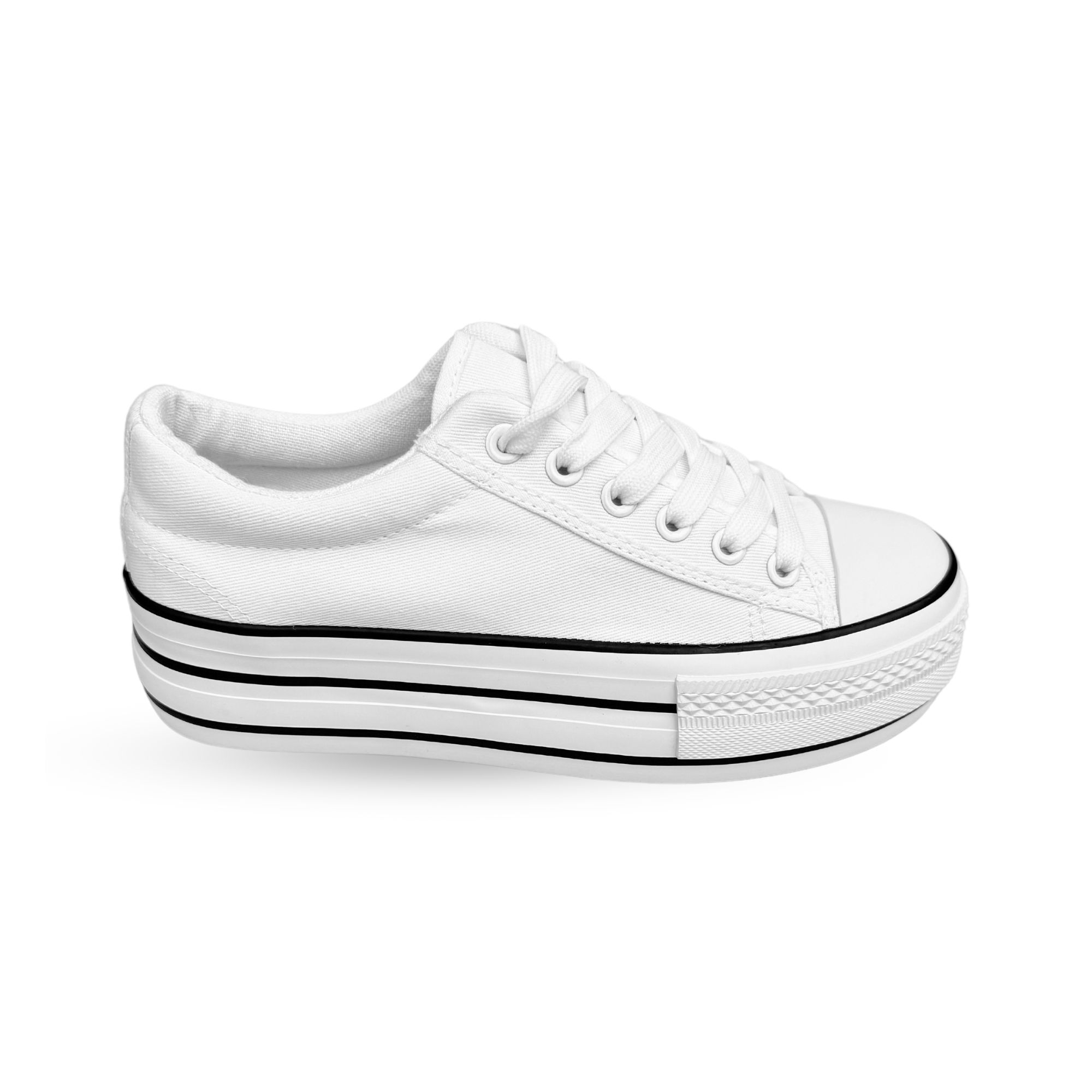 ZAPATILLA MUJER ARLET BLANCO BELLA MODA - 1