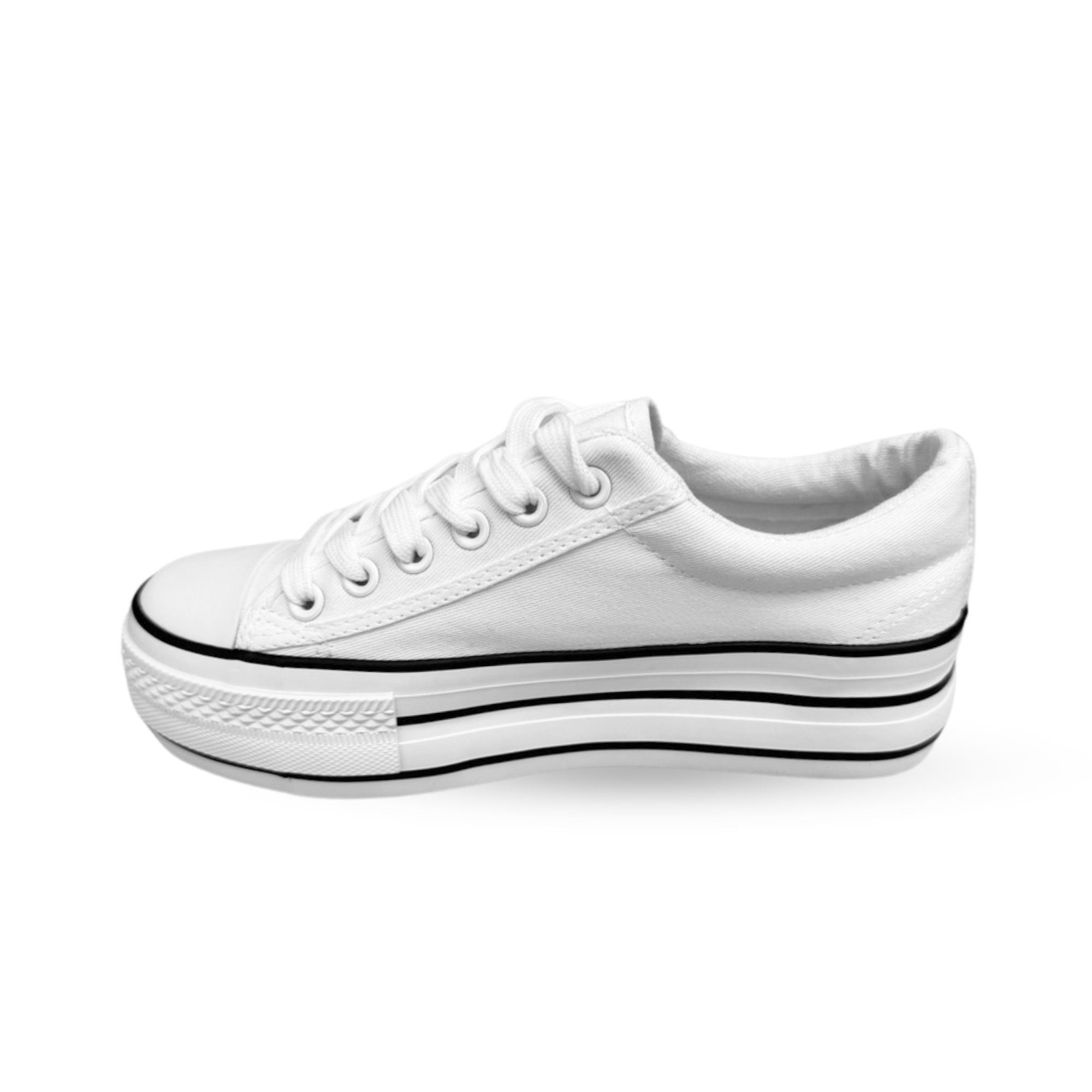 ZAPATILLA MUJER ARLET BLANCO BELLA MODA - 2