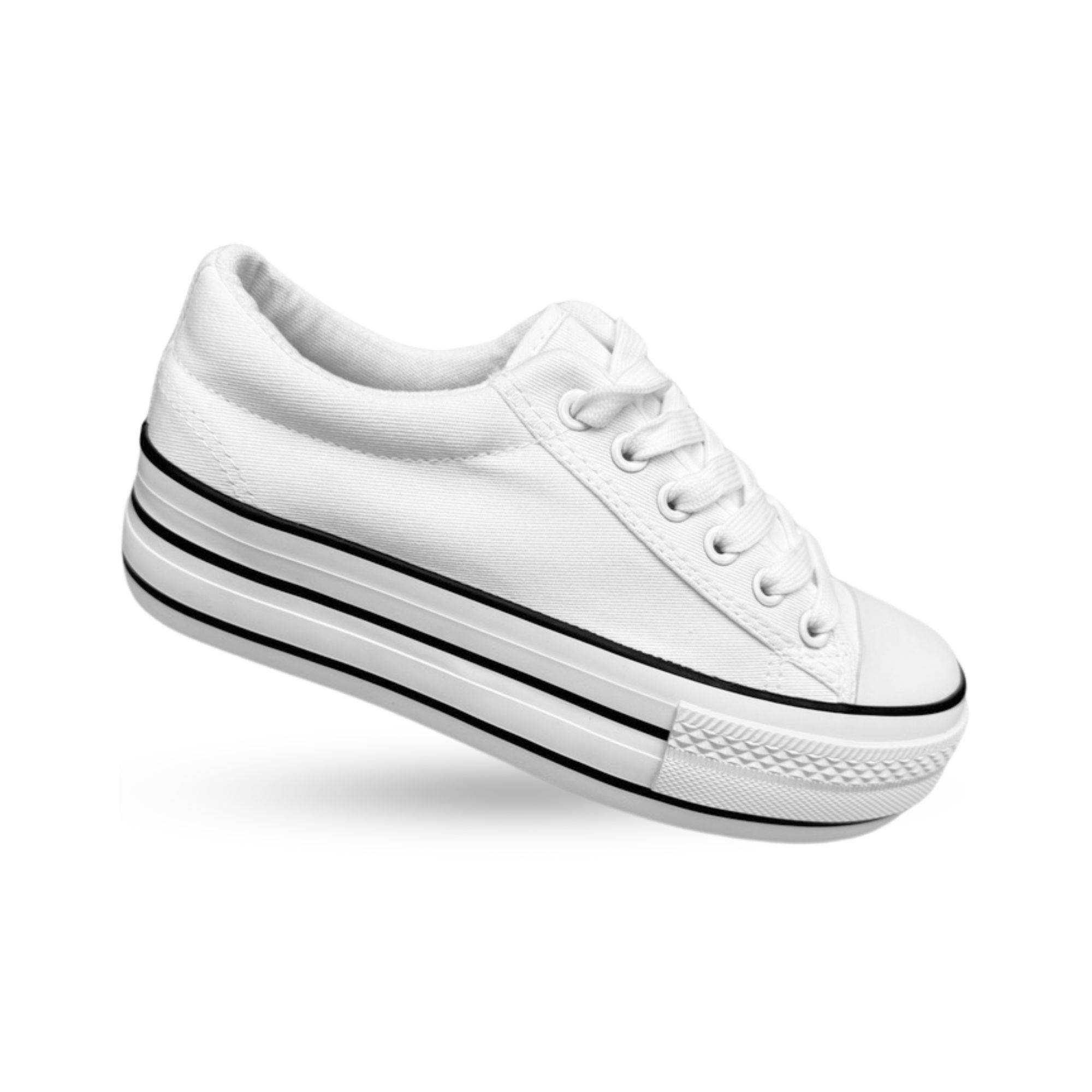 ZAPATILLA MUJER ARLET BLANCO BELLA MODA - 5